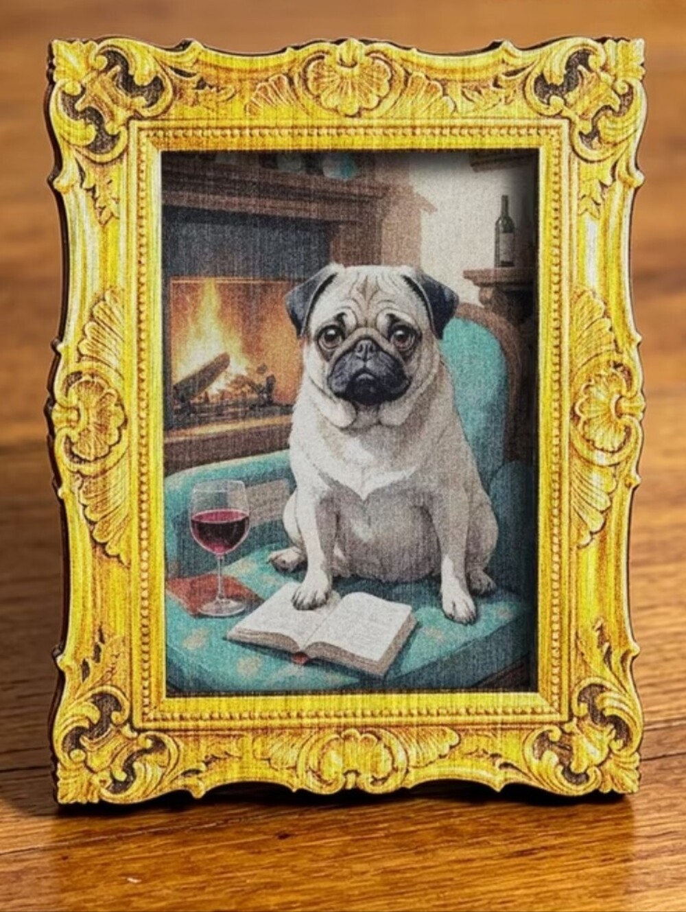 ADORABLE PUG MAGNET